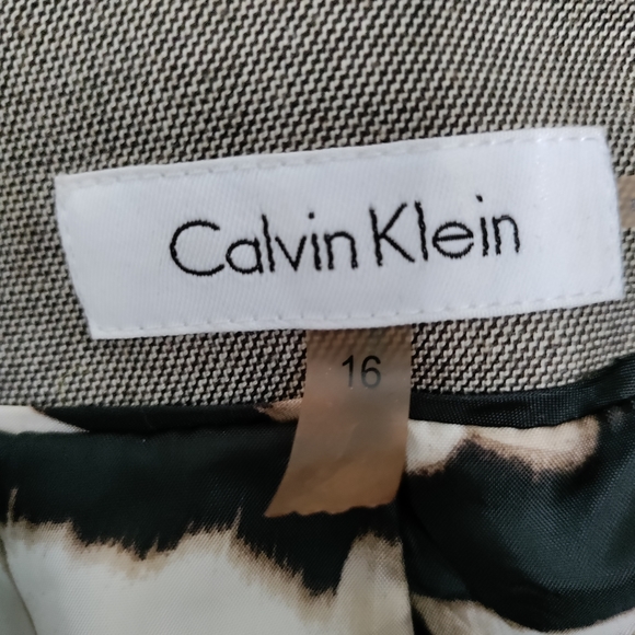 Calvin Klein Blazer Jacket Size 16 - Picture 3 of 6